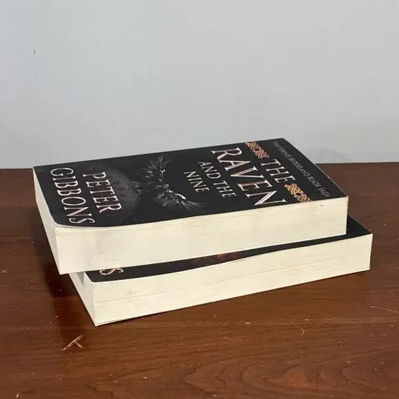 Valkyrie Rising The Raven & The 9 Viking Blood and Blade Saga Peter Gibbons Lot - Picture 3 of 8